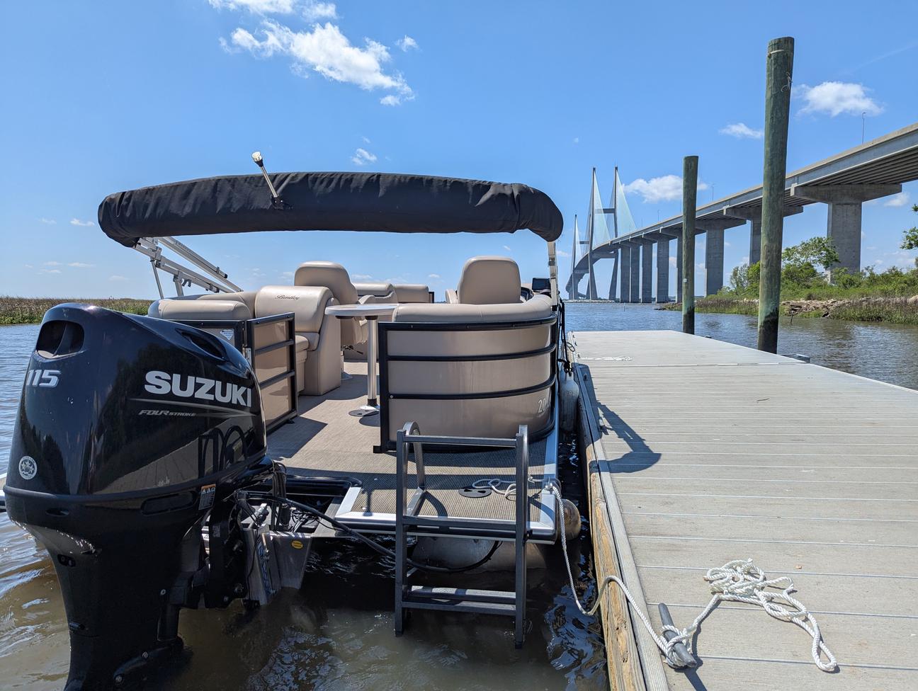 SSI and Jekyll Island Pontoon Rental